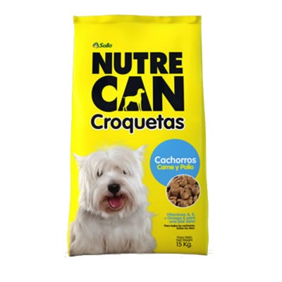 Comida Para Perro Nutre Can Croquetas Cachorro 